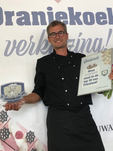 Wederom in de prijzen Oranjekoek