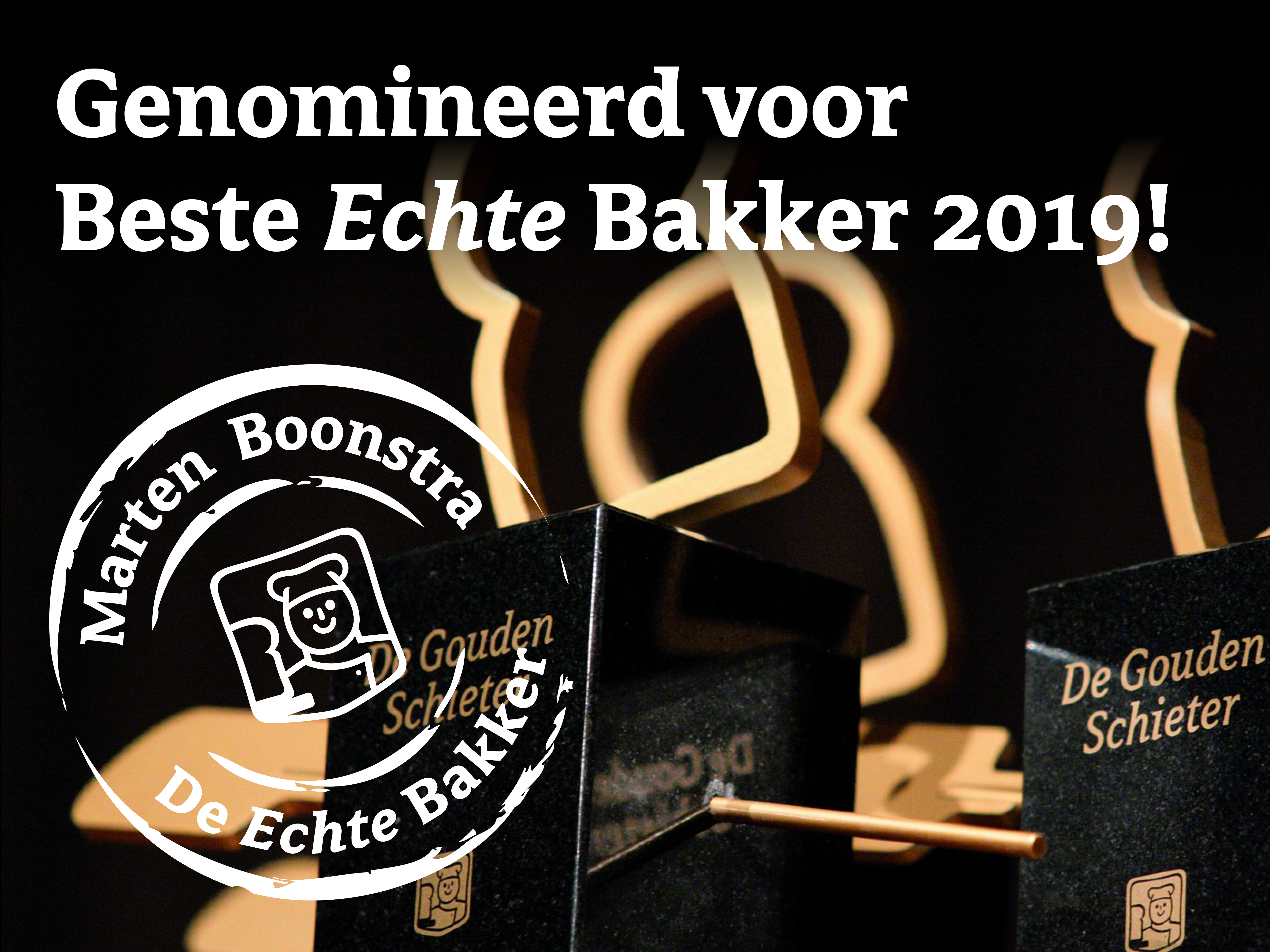 Marten Boonstra genomineerd voor Beste Echte Bakker