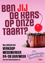 Verkoopmedewerker gezocht (24-38 uur)